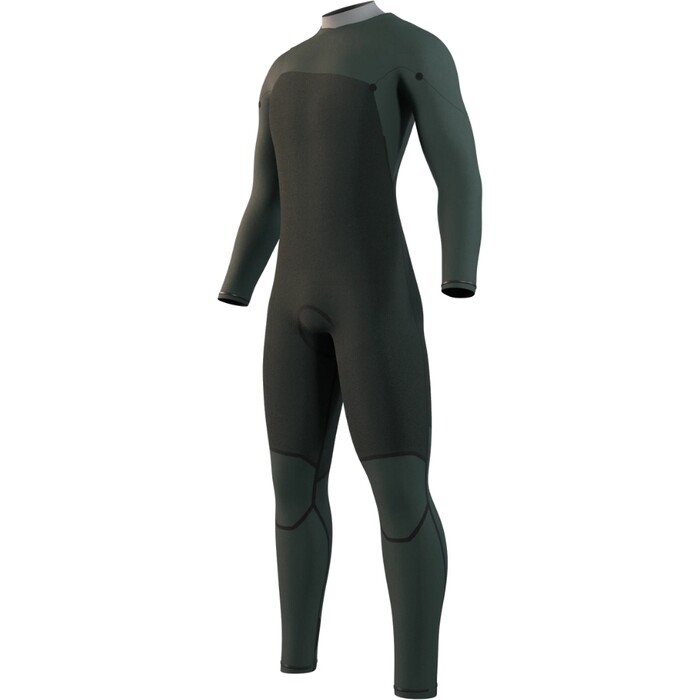 2025 Mystic Mens Motion 3/2mm Chest Zip Wetsuit 35000.250009 - Black